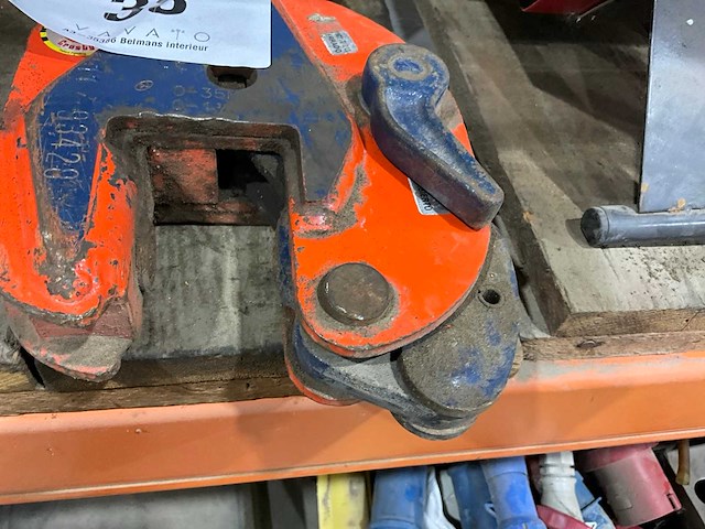 Crosby pu10 verticale plaatklem - afbeelding 3 van  4