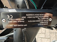 Crosmotor 110cc benzine rood - afbeelding 8 van  22