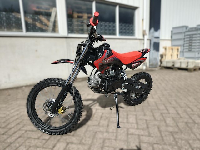 Crosmotor 110cc benzine rood - afbeelding 1 van  22
