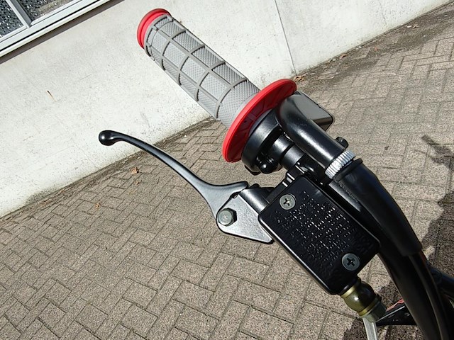 Crosmotor 110cc benzine rood - afbeelding 13 van  22