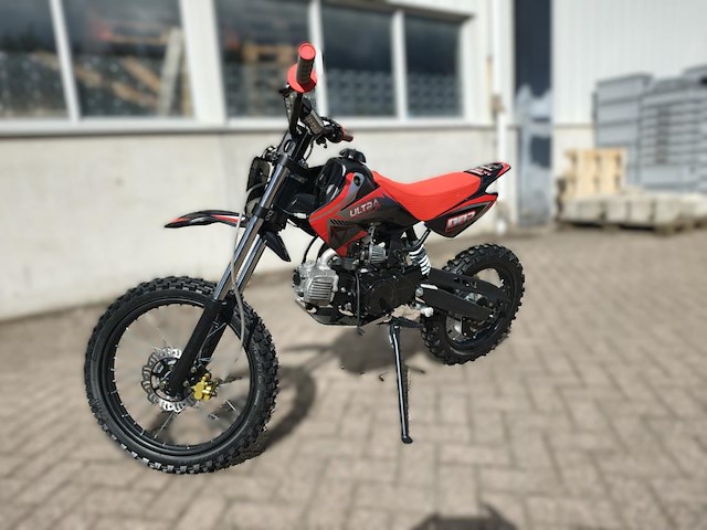 Crosmotor 110cc benzine rood - afbeelding 12 van  22