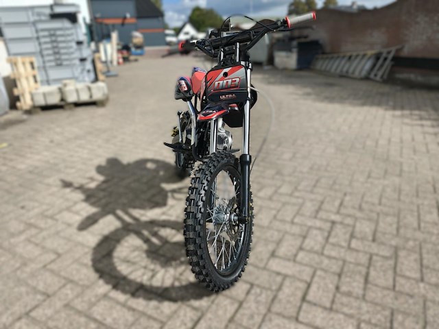 Crosmotor 110cc benzine rood - afbeelding 21 van  22