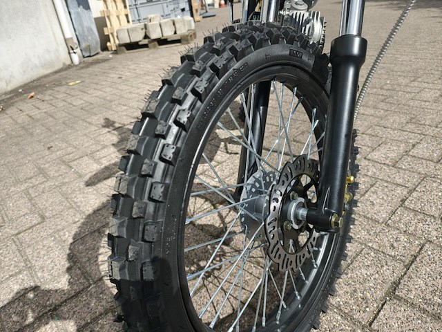 Crosmotor 110cc benzine rood - afbeelding 22 van  22