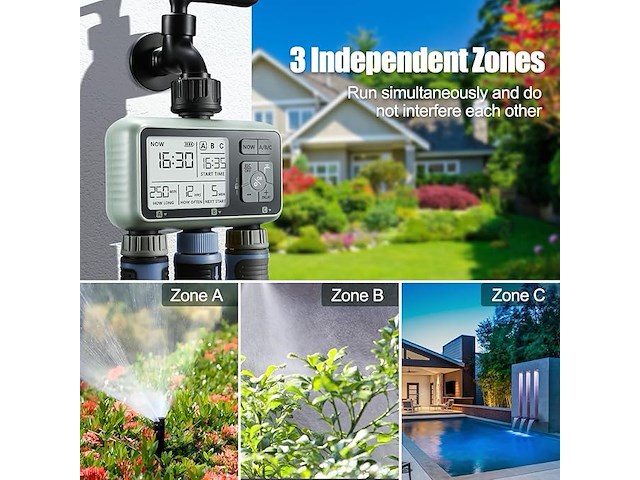 Crosofmi irrigatiecomputer met 3 uitgangen - afbeelding 5 van  5