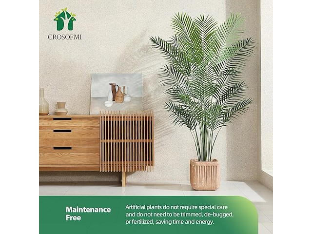Crosofmi kunstplant groot 130cm - afbeelding 4 van  4