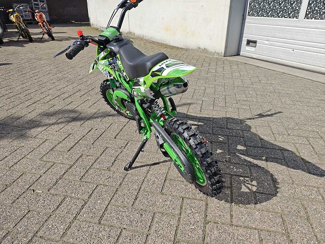 Crossmoto 49cc groen - afbeelding 2 van  2