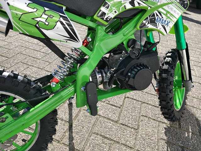 Crossmoto 49cc groen - afbeelding 3 van  8