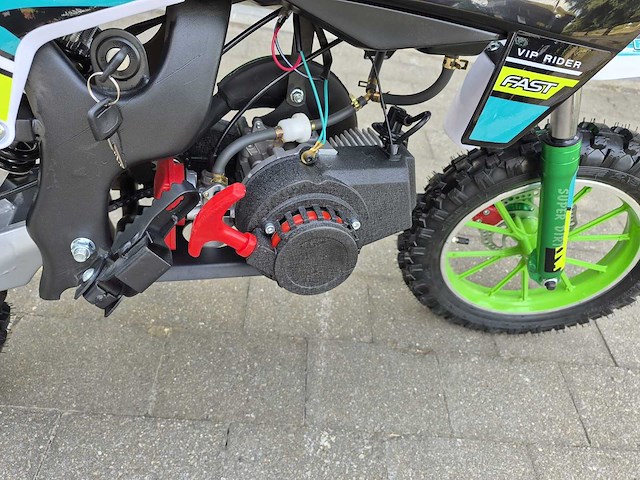 Crossmotor 49cc groen ranger - afbeelding 2 van  12