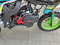 Crossmotor 49cc groen ranger - afbeelding 2 van  12