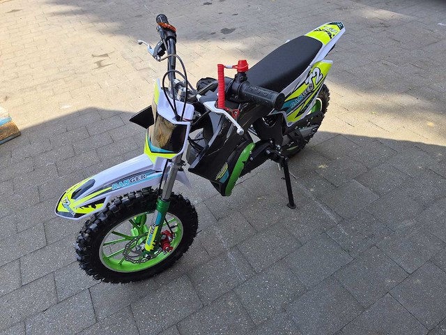 Crossmotor 49cc groen ranger - afbeelding 5 van  12