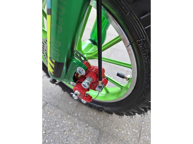Crossmotor 49cc groen ranger - afbeelding 9 van  12