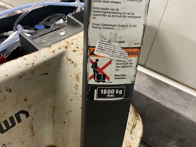 Crown elektrische palletwagen - afbeelding 5 van  9