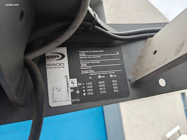 Crown esr 5260-16 opt3 reachtruck nn - afbeelding 22 van  22