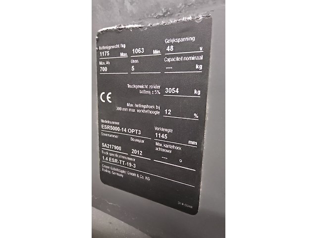 Crown reachtruck - afbeelding 7 van  7