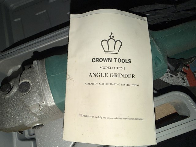 Crown tools haakse slijper, model ct3241 - afbeelding 2 van  3