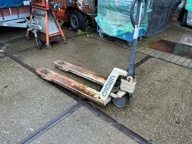Crown.hand hydraulische palletwagen - afbeelding 1 van  1