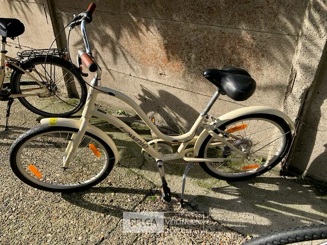 Cruiserfiets dames townie - afbeelding 1 van  3