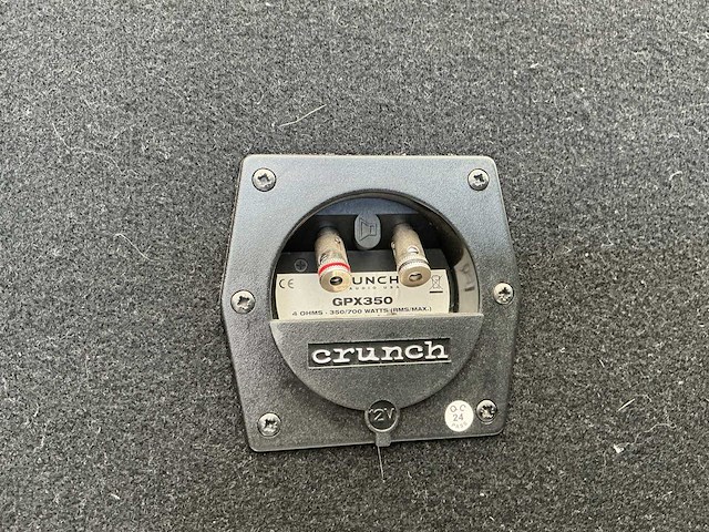Crunch gpx 3500 car speaker 12 v,350/700 watt - afbeelding 3 van  3