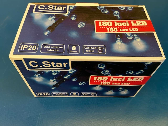 C.star ip20 kerst- & seizoensartikelen led slingers (6x) - afbeelding 1 van  1