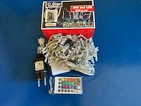 C.star ip44 kerst- & seizoensartikelen led 7 kleuren verlichting slingers (8x) - afbeelding 1 van  1