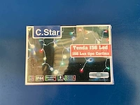 C.star ip44 kerst- & seizoensartikelen led 8 kleuren verlichting slingers