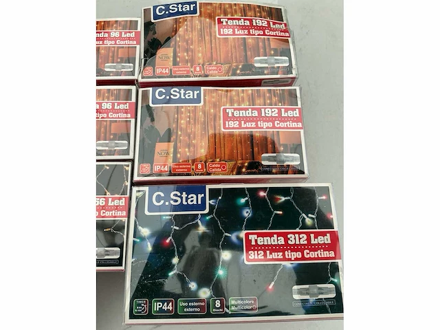 C.star kerst- & seizoensartikelen led slingers (10x) - afbeelding 4 van  4
