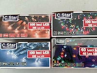 C.star kerst- & seizoensartikelen led slingers (6x) - afbeelding 3 van  3