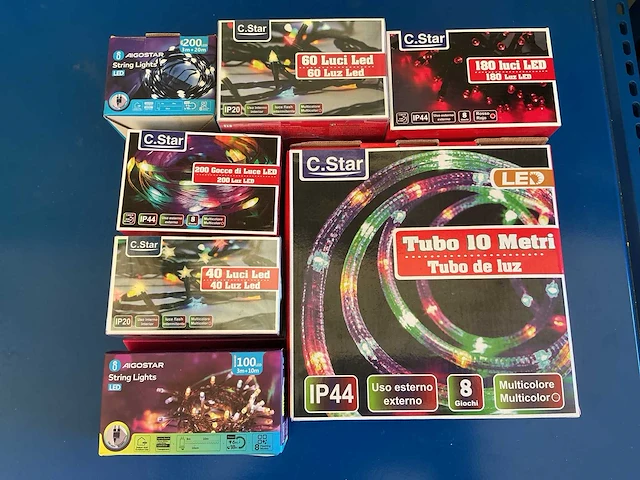 C.star kerst- & seizoensartikelen led slingers (7x) - afbeelding 1 van  1
