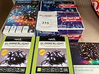 C.star kerst- & seizoensartikelen led slingers (8x) - afbeelding 2 van  2