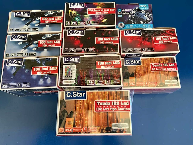 C.star kerst- & seizoensartikelen led verlichting (10x) - afbeelding 1 van  1