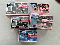 C.star kerst- & seizoensartikelen led verlichting (5x) - afbeelding 1 van  1