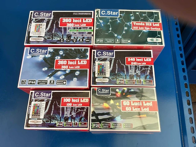 C.star kerst- & seizoensartikelen led verlichting (6x) - afbeelding 1 van  1