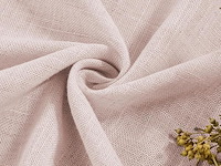 Cucraf gordijn oudroze met ringen, 140 x 245 cm - afbeelding 2 van  3