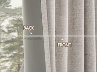 Cucraf gordijnen (214 x 132 cm) - afbeelding 3 van  3