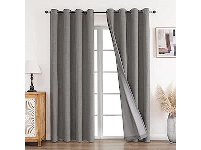 Cucraf gordijnen, 214 x 132 cm - afbeelding 1 van  4