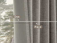 Cucraf gordijnen, 214 x 132 cm - afbeelding 2 van  4