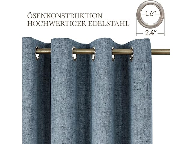 Cucraf gordijnen, h 214 x b 132 cm - afbeelding 4 van  4