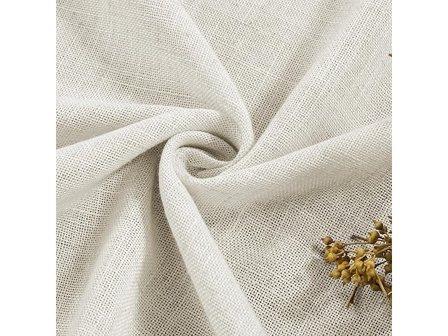 Cucraf linnen gordijnen met oogjes - afbeelding 4 van  4