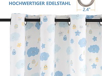 Cucraf ondoorzichtige cartoongordijnen - afbeelding 2 van  3