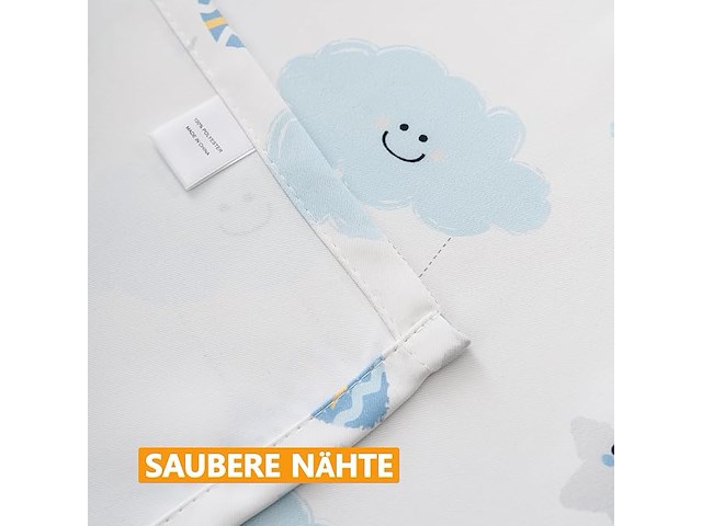 Cucraf ondoorzichtige cartoongordijnen - afbeelding 3 van  3