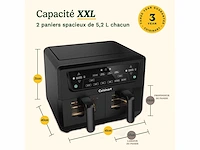 Cuisinart xxl airfryer 2 compartimenten, pfas-vrij - afbeelding 5 van  7