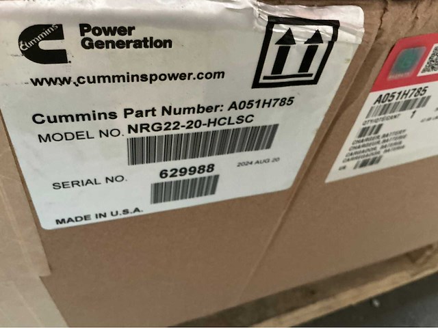 Cummins power generation nrg222-20hclsc acculader (3x) - afbeelding 11 van  12