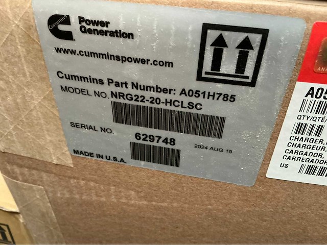 Cummins power generation nrg222-20hclsc acculader (3x) - afbeelding 11 van  12