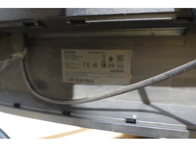 Curved monitor samsung + printer - afbeelding 2 van  5