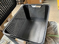 Curver style l opbergbak met deksel antraciet (24x) - afbeelding 6 van  6