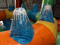 Custom design - bouncezilla - part 1 - obstacle course & bouncy castle - afbeelding 4 van  4