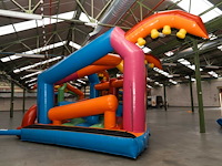 Custom design - bouncezilla - turn 3 - obstacle course & bouncy castle - afbeelding 3 van  3