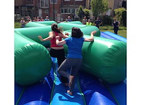 Custom design - zig zag - obstacle course & bouncy castle