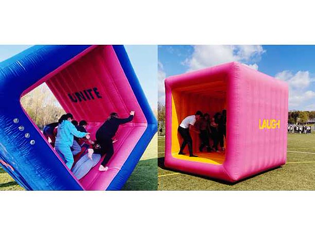Custom designs - 2020 - filip-it - bouncy castle - afbeelding 1 van  2