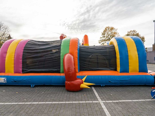 Customer design - bouncezilla run part 3 - obstacle course & bouncy castle - afbeelding 1 van  4